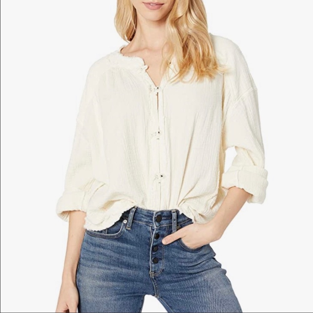 We the Free Moving Mountain Blouse | M